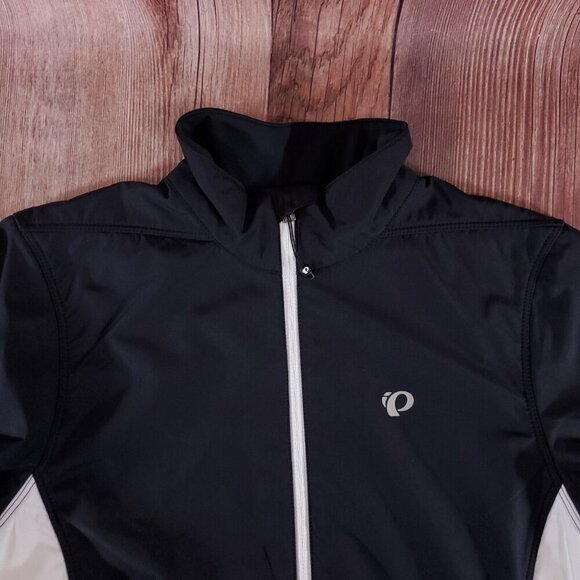 NWT Pearl Izumi Womens Size Medium Select Thermal Barrier Jacket Black White - Picture 6 of 16